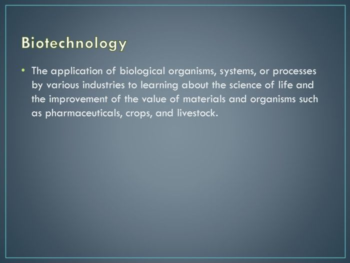 Pengertian bioteknologi dan aplikasinya dalam kehidupan