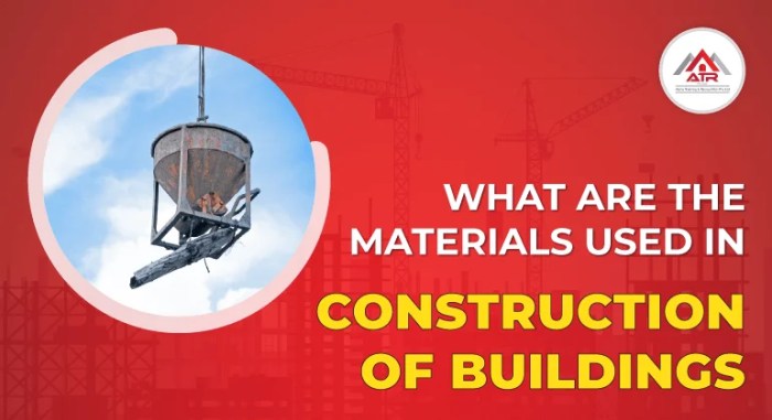 Materials building supplies used commonly most construction cost wood cement concrete metals