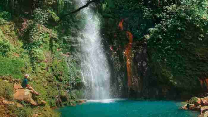 Lokasi dan keindahan Curug Pasir Reungit