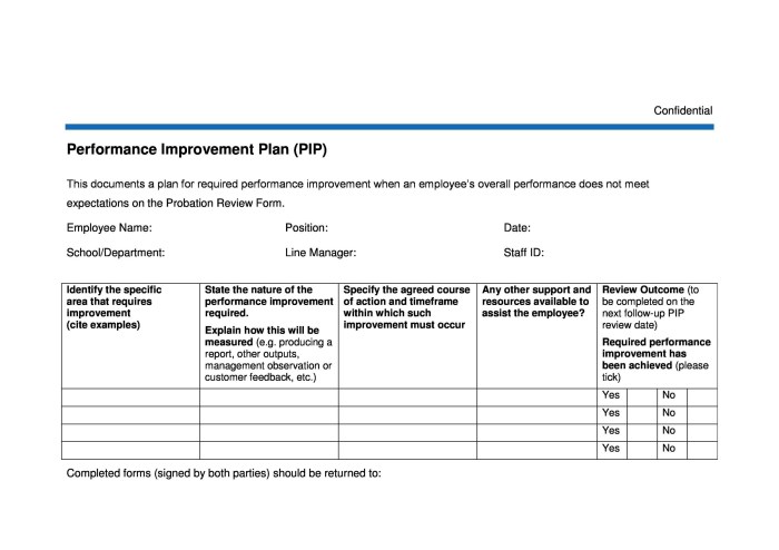 Improvement examples templatelab