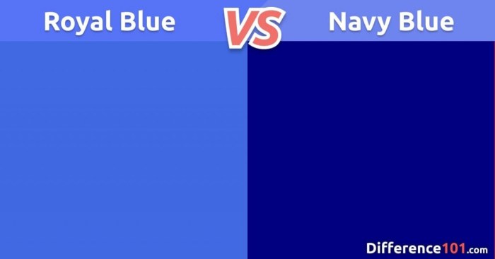 Blue between difference navy royal color vs one leadership leader manager management refer itself simply might when