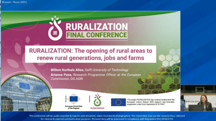 Rural changes capital effects types their