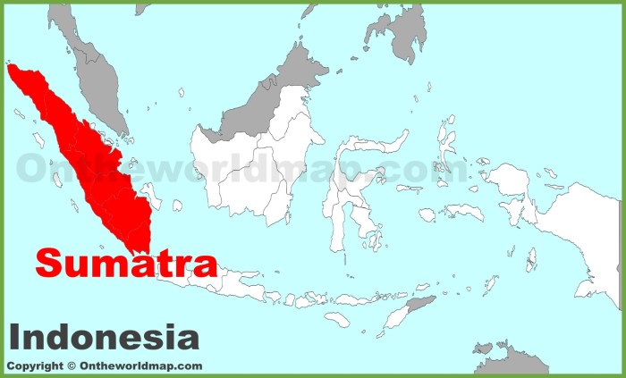 Letak geografis Pulau Sumatera dan kekayaan alamnya